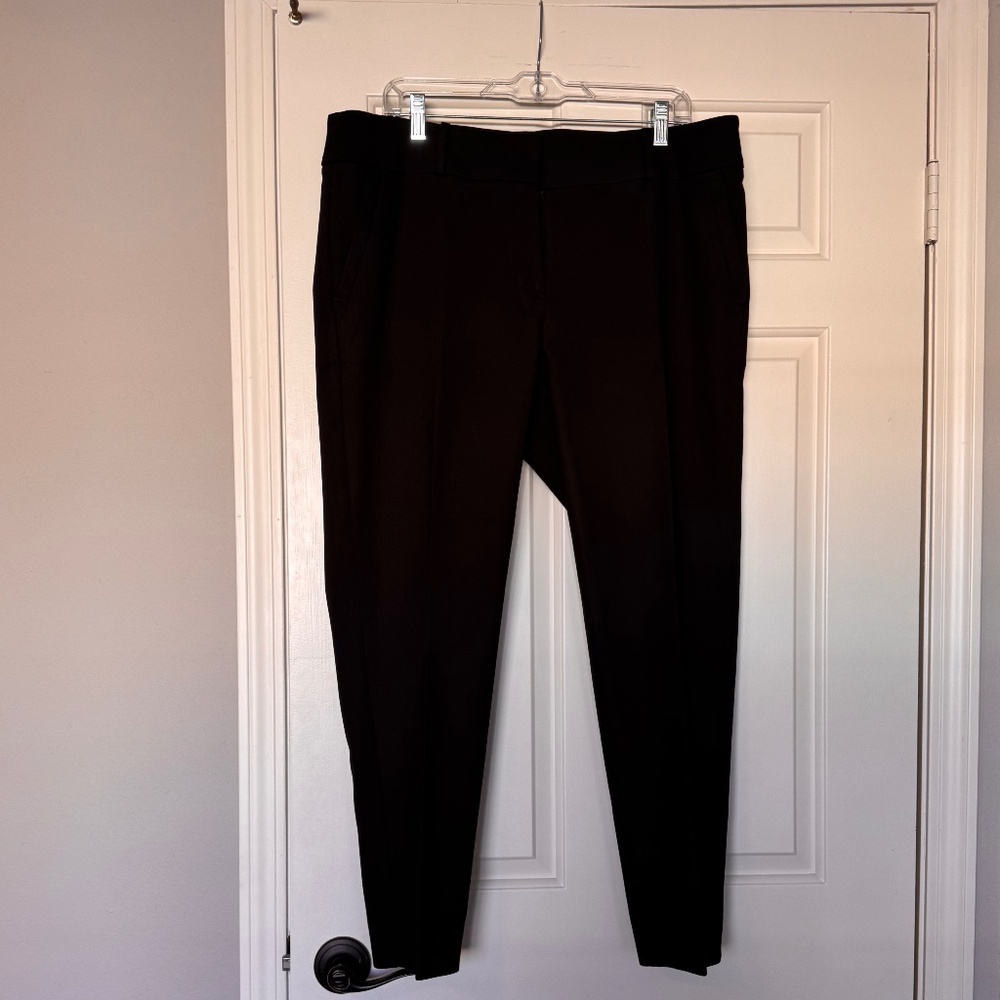Loft navy blue tailored pants.